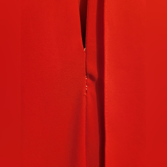 BCBGMaxAzria Amelie Sleeveless Draped Dress Poppy Pink Mini M - Picture 12 of 12